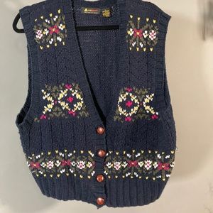 Vintage Liz Sport Sweater Vest